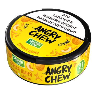 Жевательный табак Angry Chew Slim Strong - Сочная дыня (м)