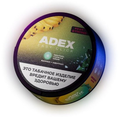 Жевательный табак Adex Click - Банан и Ментол, 8 гр (м)