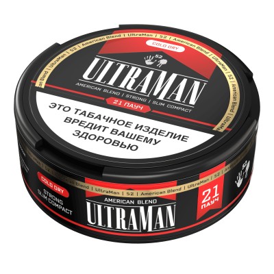 Жевательный табак 52 Ultraman Slim Compact - Cold dry, 5 гр (м)