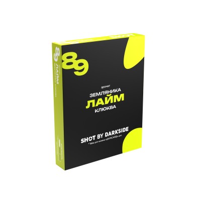 Табак для кальяна "Дарк Сайд" Шот - Лайм земляника клюква 25 г