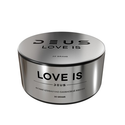 Deus - Love Is (клубнично - банановая жвачка), 30 гр (м)