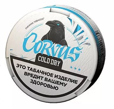 Жевательный табак Corvus Medium - Cold dry, 11 гр (м)