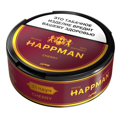 Жевательный табак Happman by DryMost - Sour&Sweet (Вишня), 12 гр (м)