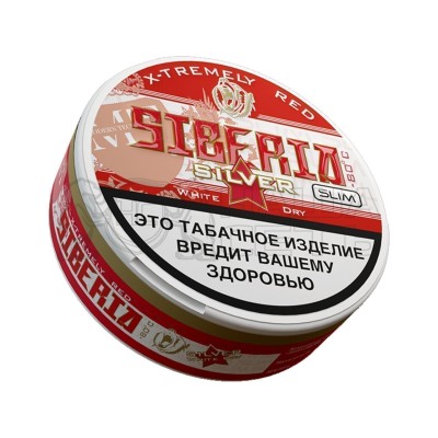 Жевательный табак Siberia Silver White Dry Slim, 13 гр (м)
