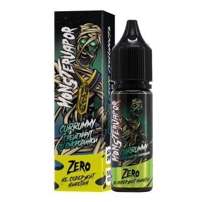 Жидкость для ЭСДН MONSTERVAPOR CURRUMMY с ароматом грейпфрута со смородиной, 0 мг, 30мл