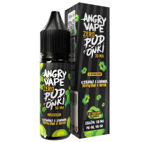 ANGRY VAPE X PODONKI  клубника с бананом, маракуйя и мята, 30мл 0мг