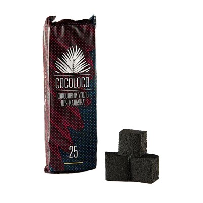 Уголь Cocoloco MiniPac 12шт/25мм - 20кг/120шт/кор.
