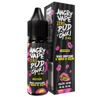 Жидкость для ЭСДН ANGRY VAPE X PODONKI чёрная смородина и лимон со льдом, 30мл 0мг