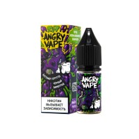 Жидкость Angry Vape Salt, 10 мл, Бегемот Брутто (черный виноград), 20мг